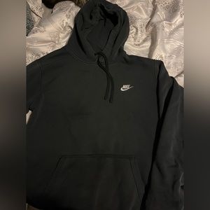 Large Mens Black Nike Hoodie